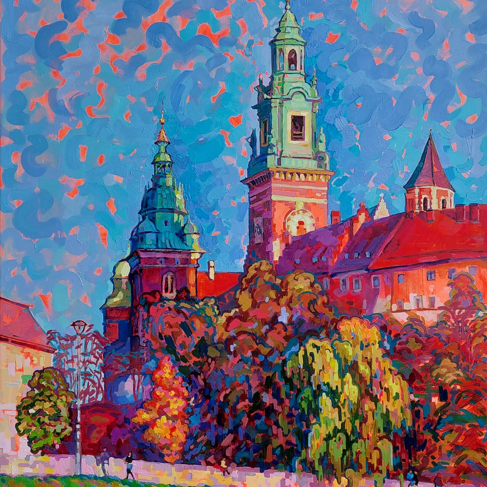 Wawel | Large Original Oil Painting by STIA