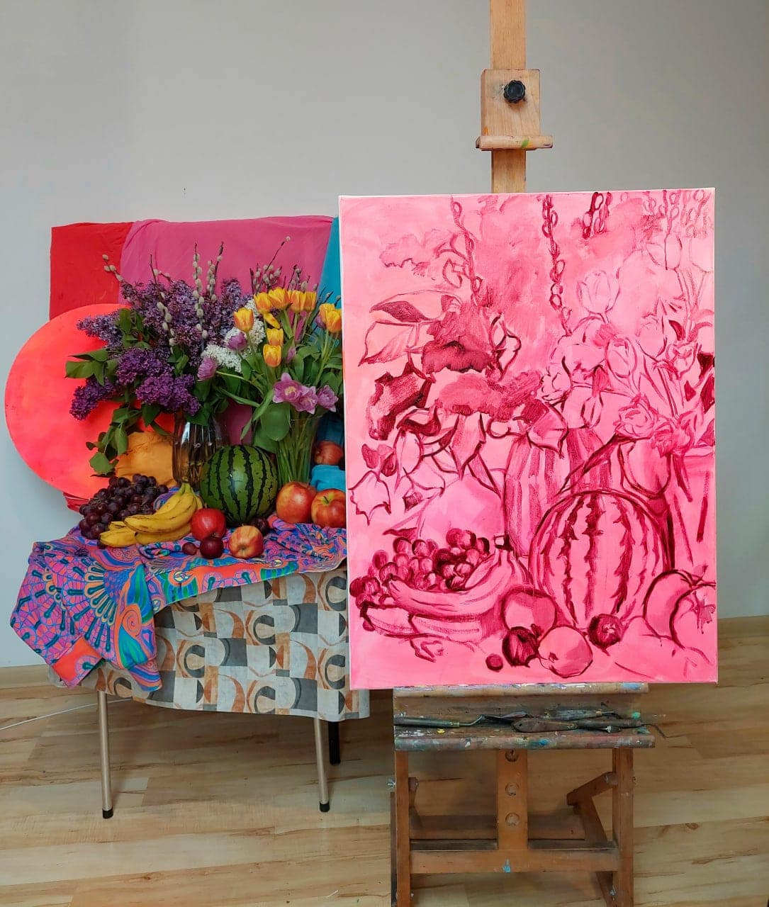 Pink Summer: Lilacs, Tulips, Watermelon - Image 10
