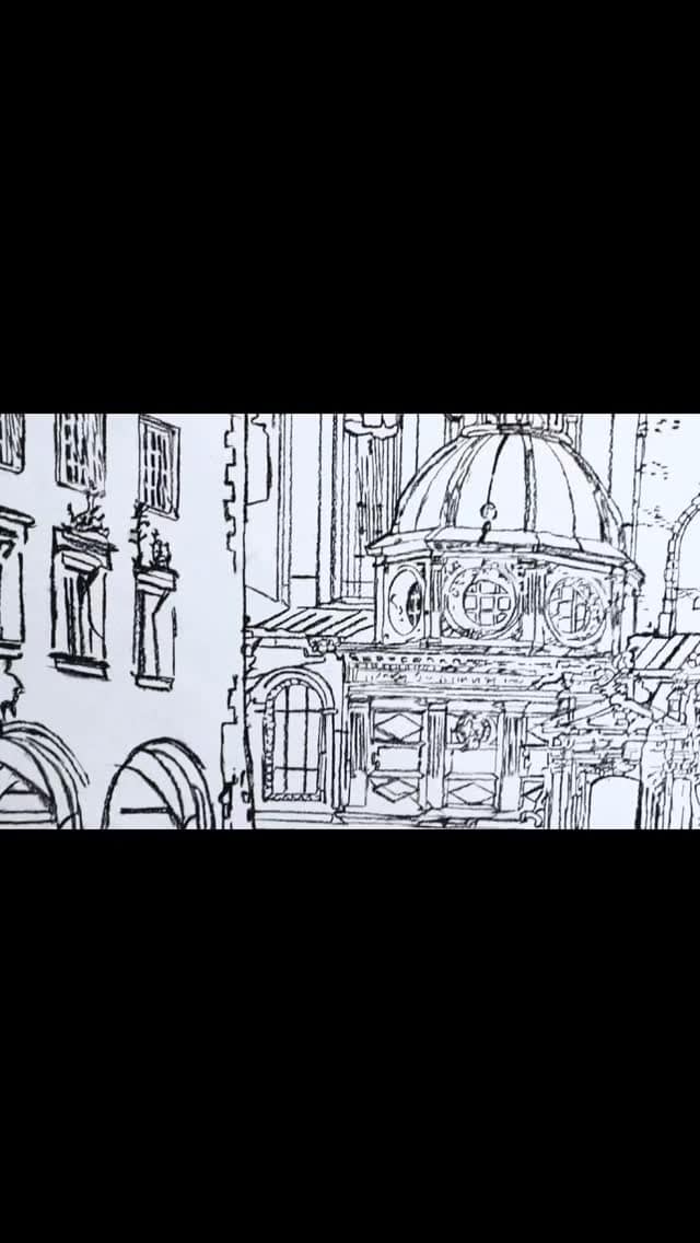 A small step toward a great achievement.
My pastel drawing‑sketch for a new upcoming painting sized 240×170 cm.
That moment when an idea begins to come alive and every line becomes part of a wonderful story.
There is still a lot of work ahead, but this journey itself is what inspires me. #art #ukrainianartist #architecture