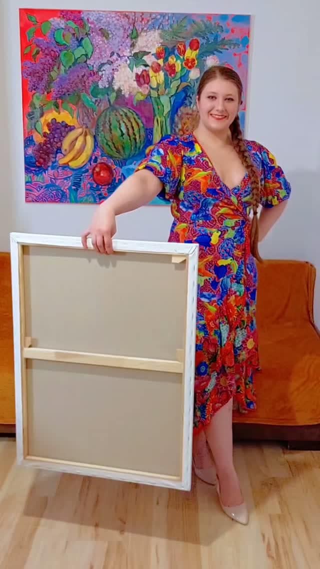 Pink Summer: Lilacs, Tulips, WatermelonArtist Concept
EmochromismOriginal oil painting on canvas
60 W × 80 H × 2 D cm
2025Available 💚
Details via the link in bio